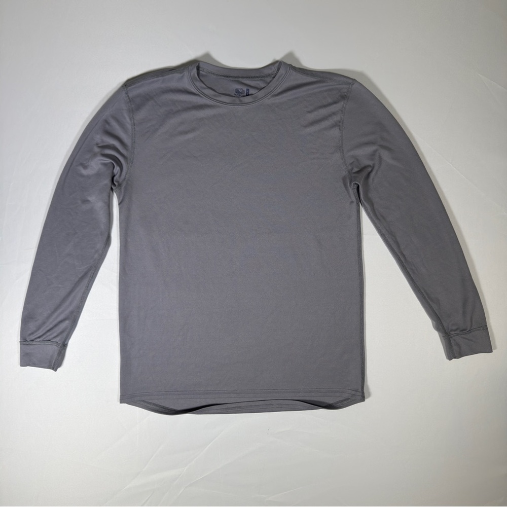 Fruit of the Loom Men's Charcoal Long Sleeve Tee